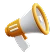 Icône du bouton Bonus : un mégaphone