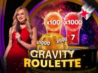 Vignette de Gravity Roulette, table de casino en direct du lobby Lolly Bet