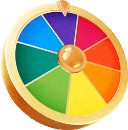Roue Quotidienne : une roue de la fortune colorée